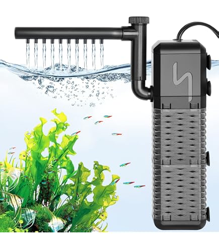 Fishkeeper 4-in-1 Aquariumfilter 1000 L/u - Voor Aquaria 120-300 Liter