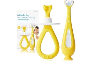 Frida Baby Training Toothbrush, Easy-Grip Handle