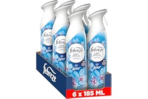 ‎FEBREZE Febreze Lufterfrischer Spray Aprilfrisch, 6 × 185 ml, 2-in-1 Geruchsbekämpfung & Lang Anhaltende Frische für Die Wohnung