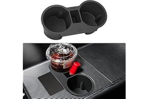 ‎BMZX BMZX Mittelkonsole Getränkehalter Silikon Becherhalter für Tesla Model 3 Tesla Model 3 Model Y Zubehör 2023