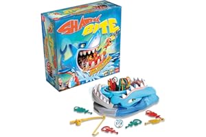 GOLIATH Shark Bite: Save Your Catch Before He Snaps! | Family Fun Fishy Board Game | Kids Action Games | For 2-4 Players | Ages 4+
