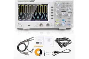 Labloot LB1102 110MHz Bandbreite Oszilloskop 2-Kanal 1GS/s Digital Lagerung Oszillometer 7" LCD Anzeige