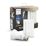 Philips Hue White Ambiance Kit con 1 Lampadina LED E27 e Telecomando Dimmer Switch