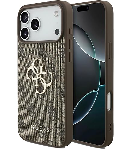 Guess GUHCP14X4GMGGR Case for iPhone 14 Pro Max 6.7 Inch Grey/Grey