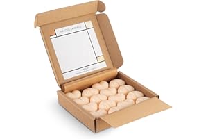 THE COOL CANDLE COMPANY Vanilla Scented Wax Melts - 16 Soy Wax Melts Scented with The Smooth Sweet Aroma of Vanilla - Hand Poured in England by The Cool Candle Co
