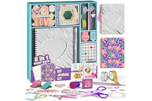 LAOESE Kit de Diario de Bricolaje de 2 Paquetes - Regalos para Niñas de 8 9 10 11 12 13 14 Años - Ideas de Regalos de Cumpleaños para Niñas - Manualidades niña 8-14 años Preadolescentes Navidad