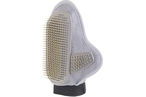 Sweetypet Tierhandschuh: Fellpflege- & Massage-Handschuh für Hunde und Katzen, für Rechtshänder (Hundebürste, Tierbürste, Massagehandschuh)