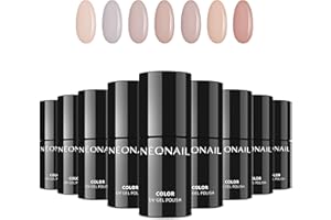 NeoNail Professional Lakier do paznokci Nude Collection – Gel Polish Soak off UV Gel LED Polish Lack Shellac, 6051-7 Independent Woman, 7,2 ml