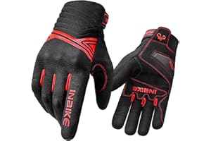 INBIKE Winter Motorradhandschuhe Wasserdicht Warm Winddicht mit Harter Schutz Motocross Motorrad Handschuhe Herren Damen IM902W