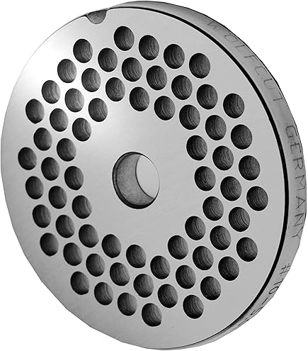 Wolfcut Edelstahl Lochscheibe 5,0mm - Für Fleischwolf Größe 22