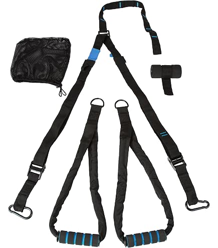 Fitness-Gurt Für Suspensionstraining – 67 Cm, Mit D-Ringen, Für Battle Ropes, Klimmzüge & Mehr