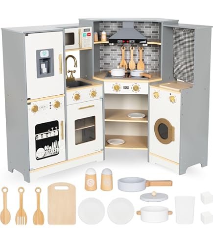 Cocinita Infantil Costzon Juego De Cocina De Esquina Para