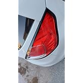 Graficar Design Ford Fiesta MK6 ile Uyumlu Stop &Ccedil;er&ccedil;eve Sticker Kolay Uygulama Uzun &Ouml;m&uuml;rl&uuml;, Parlak Siyah
