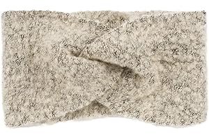 styleBREAKER 04026052 damska opaska na czoło z drobnym ściegiem, lekko nakrapiana z węzłem Twist