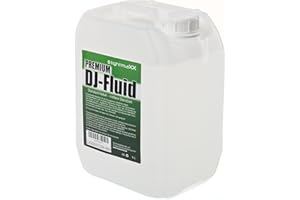 LightmaXX Premium DJ Nebelfluid, 5L, Wasserbasis, Leichte Qualität, Made in Germany