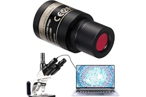 SWIFT EP2M Caméra oculaire USB 2 MP 1080p pour oculaires de 23,2 mm et tubes photo trinoculaires, compatible avec Windows 7-11 et macOS, S-Viewer pour mesurer et annoter