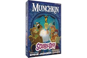 USAOPOLY MUNCHKIN Scooby-Doo Card Game | Based on the Steve Jackson Munchkin Series | Featuring Scooby-Doo and Mystery Inc. Characters | Officially Licensed Card Game | Tabletop & Board Games for Fans