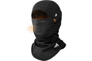 GXCROR Sturmhaube Balaclava Skimaske – doppellagig, Winddicht & warm für Winter, Motorrad, Ski, Unisex