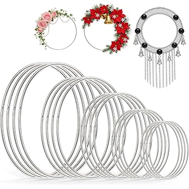 Sporgo Metalen ringen, 20 stuks, 2 maten