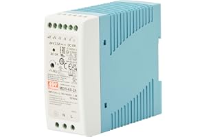 MeanWell MDR-60-24 toppskenans strömförsörjning, 60 W, 24 V, 2,5 A