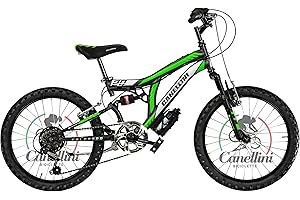 BICICLETTE CANELLINI Bicicleta infantil completa Suspensión 20 Colorado – Ruedas de 20 pulgadas