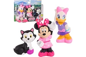 Disney- Minnie Mouse - Pack de 3 chorros de Agua – Exclusivo de Amazon (Just Play 89841)