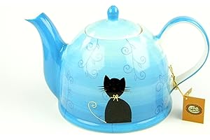 Cha Cult Filou - Tetera (cerámica, 1,5 L, pintada a mano)