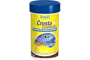 Tetra Crusta Granules - Futter für Garnelen und Krebse, für eine artgerechte Ernährung, 100 ml Dose