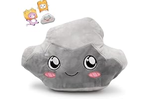 KOSTIZ Lankybox Plushies Foxy Boxy & Rocky Lanky Box Merch Toy gifts for Girls, Boys, Kids, Friends, Collect the LankyBox today (ROCKY)