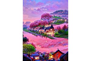 YZDZSW Diamond Painting, 5D DIY Diamond Art Painting Kit Full Drill, Painting by Numbers Full Drill Embroidery Crystal Cross Stitch Arts and Crafts for Home Wall Decor Adults 30x40cm (Magical Sight)