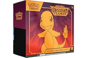 Pokémon TCG: Scarlet & Violet—Obsidian Flames Elite Trainer Box (9 Booster Packs, 1 Full-Art Foil Promo Card & Premium Accessories)