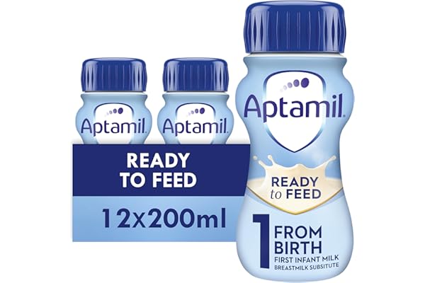 Aptamil 1 First Infant Milk Ready to Feed 12pk
