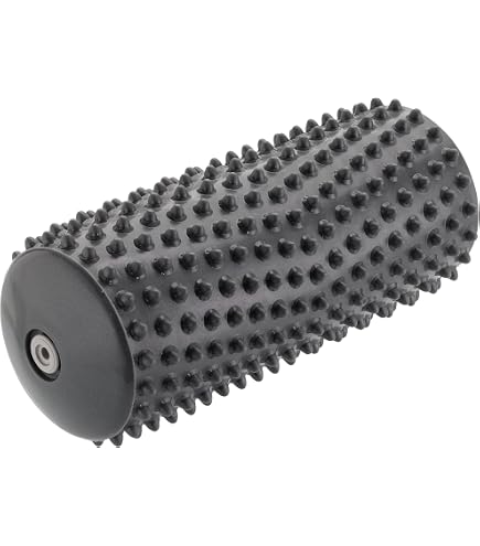 Gymnic Reflexball Palla riccio rigida 9 cm blu per massaggio e riflessologia, ideale per rilascio miofasciale, stimolazione circolatoria e benessere muscolare