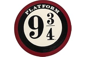 Spoontiques - Decorazione da giardino - Piattaforma di Harry Potter 9-3/4 pietra miliare - Pietra decorativa per giardino