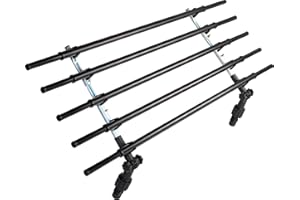 dobar 62200 Walky Barrier griglia divisoria Pieghevole per Bagagliaio, per Cani, Adattabile a Qualsiasi Auto, 28–36 x 82–141 cm, Colore Nero