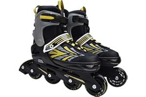 ‎L.A. SPORTS Inliner Skate Soft Kinder Jugend Damen Größenverstellung 5 Größen verstellbar