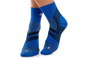 ZaTech Calze a Compressione per Fascite Plantare, Calzini Caviglia Supporto, Tutore Sportiva Elastica Cavigliera Ortopedica