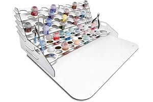 Silu- Grande Paint Station. Table de Travail, Support et Organisateur Pinturas Citadel de 50 x 37 cm + Extension.
