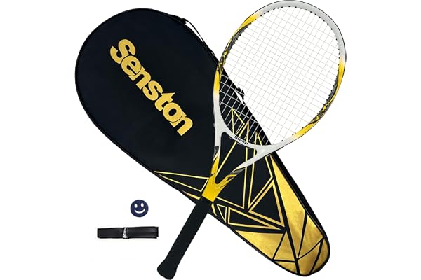 Senston Raquette de Tennis pour Adulte 68,6 cm, Professionnel Tennis Racket 27 Pouces