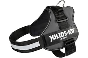 JULIUS K-9 Harnais K9 Power, Taille: XL/2, Anthracite