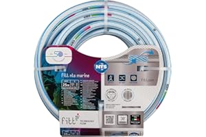 FITT NTS MARINE 5/8" 25m, Manguera para Náutica perfecta para los Barcos, Dársenas-Puertos, Piscinas. Robusta para Uso Intensivo con Agua de Mar