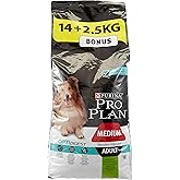 PRO PLAN Medium Breed Adult Dry Dog Food Lamb Meat 14+2.5 kg