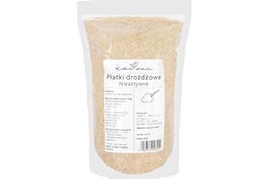 Flocons de Levure Inactive Naturels – Source de Protéines et Fibres, Saveur Fromagée, Parfait pour Cuisine Végétalienne, Sauces, Soupes et Salades 500 Grammes | KUCHNIA ZDROWIA