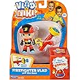 BANDAI Vlad & Niki Play Action Figure - Fireman Vlad - Articulated Action Figurine with Accessories, Multicolor, P57557