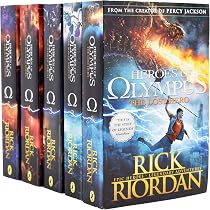 Heroes of Olympus Complete Collection 5 Books Set -The Lost Hero