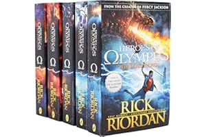 Heroes of Olympus Complete Collection 5 Books Set -The Lost Hero/The Son of Neptune/The Mark of Athena/The Blood of Olympus