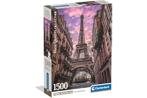 Clementoni Pussel 1500 bitar Paris Awakens - 14 år och uppåt - Parisiskt landskap brädspel - presentidé