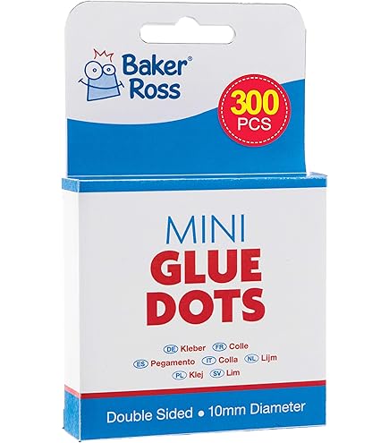 250 Pastilles Adhésives Double Face 3D 'Docrafts' Stick It Excel Dots 9 Mm X 5038041931965
