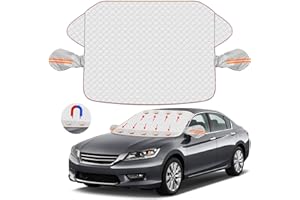 Omtofo przedniej szyby samochodowej, mocowanie magnetyczne, składana osłona na lusterko boczne, zimowa osłona przedniej szyby zimowej, ochrona przed śniegiem, lodem, mrozem, kurzem, promieniowaniem UV