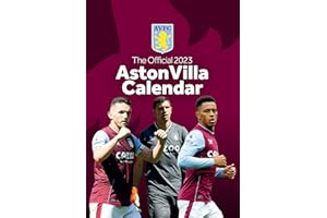 DANILO PROMOTIONS LTD Official Aston Villa FC A3 Calendar 2023